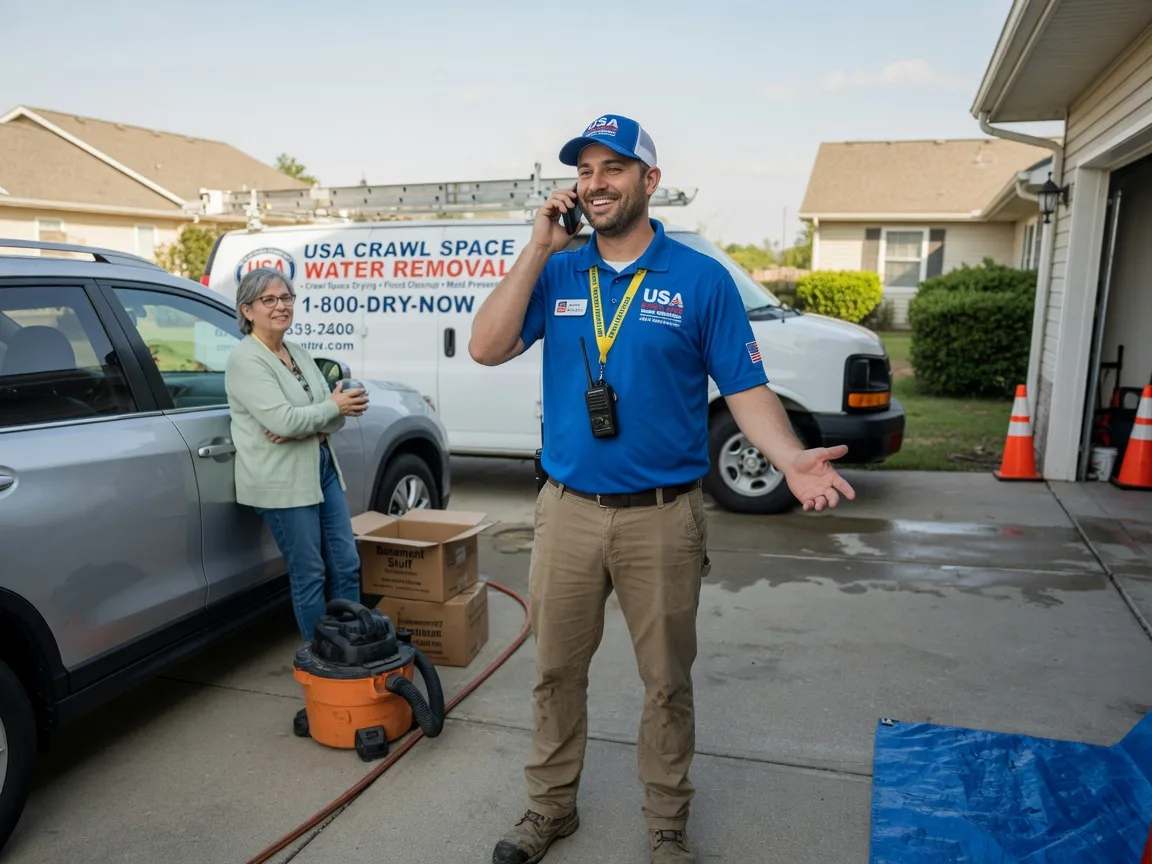 Crawl Space Water Removal Gulf, NC FAQs